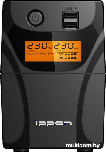 Источник бесперебойного питания IPPON Back Power Pro II 850 Euro