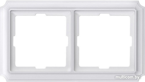 Рамка Schneider Electric Antique MTN483219 (белый)