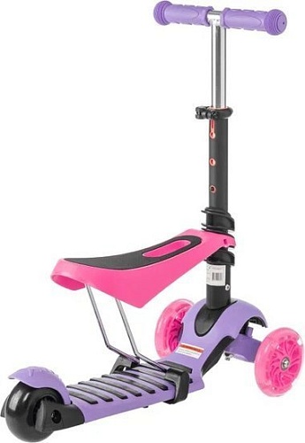 Трехколесный самокат Ricos Joy KB05 (розовый)