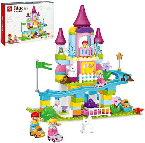 Конструктор Kids Home Toys Чудесный замок 188-A24 9655725 (128 эл)