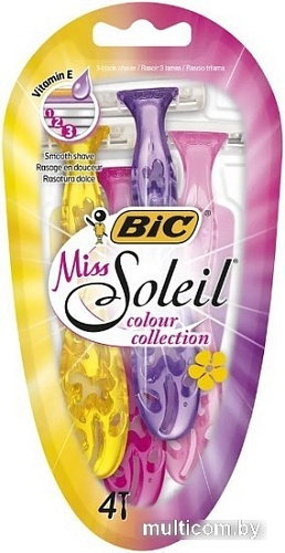 Бритвенный станок BIC Miss Soleil Colour (4 шт)