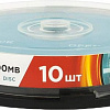CD-RW диск Mirex 700Mb 12х UL121002A8L (10 шт.)