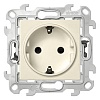 Розетка Simon 2420432-031 (слоновая кость)