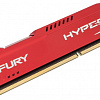 Оперативная память Kingston HyperX Fury Red 8GB DDR3 PC3-12800 (HX316C10FR/8)