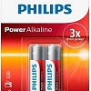 Батарейка Philips Power Alkaline AA LR6P2B/97 (2 шт)