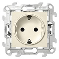 Розетка Simon 2420432-031 (слоновая кость)
