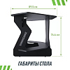 Геймерский стол VMM Game Jetx Dark Black SF-1BBK