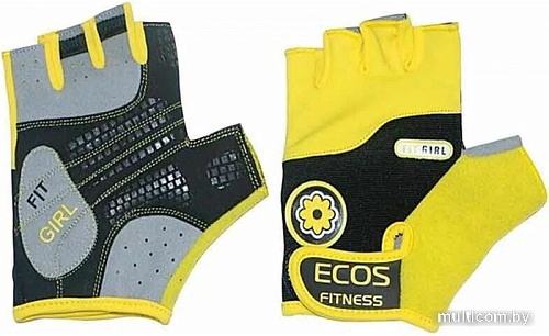 Перчатки для фитнеса Ecos SB-16-1727 005328 (L, мульти)