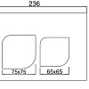 Панель смыва Jaquar JCP-CHR-852415