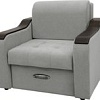 Кресло Сириус Лидер-3 НПБ 105x110 (Eva 08 велюр светло-серый)