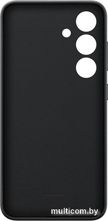 Чехол для телефона Samsung Vegan Leather Case S24 (черный)