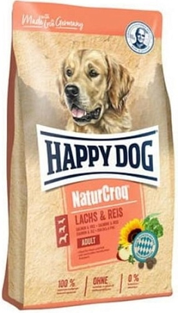 Сухой корм для собак Happy Dog NaturCroq Lachs & Reis 4 кг