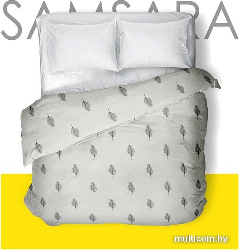 Постельное белье Samsara Перья 220По-11 205x220 (евро)