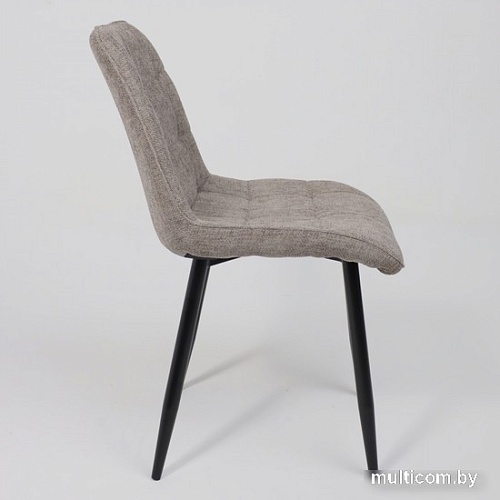 Стул AksHome Caris (бежевый микровелюр CD2302-4/черный)