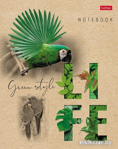 Общая тетрадь Hatber Green Life 96Т5В1 (96 л)