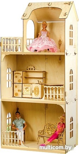 Кукольный домик Теремок Любава КД-8