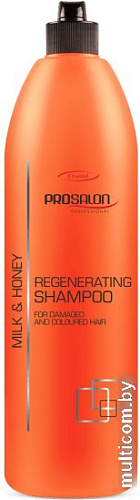 Шампунь Prosalon Professional Regenerating shampoo Milk honey 1 л