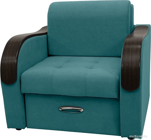 Кресло Сириус Лидер-1 ППУ 105x110 (Eva 23 велюр зеленый)