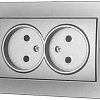 Розетка Elbi Vega 510-011030-908 (серебристый)