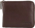 Кошелек Poshete 196-11008WZ-DBW (темно-коричневый)