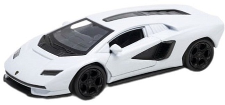 Легковой автомобиль Welly Lamborgini Countach LPI 800-4 43818W (белый)