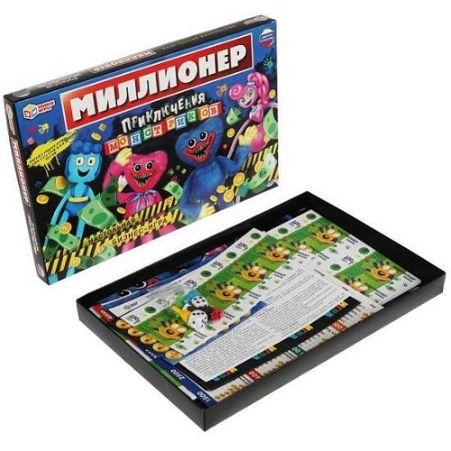 Настольная игра Умные игры Приключения монстриков. Миллионер 4650250541745