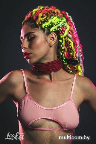 Ошейник Lola Games Eccentric 187011 1092-01Lola (бордовый)