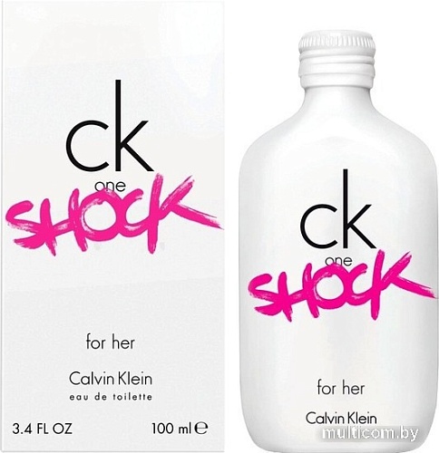 Туалетная вода Calvin Klein CK One Shock For Her EdT (100 мл)