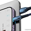 Кабель Baseus Glimmer Series Fast Charging Data Cable USB Type-A - Lightning 2.4A CADH000303 (2 м, синий)