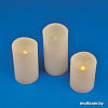 Новогодняя свеча Uniel ULD-F050 WARM WHITE CANDLE SET3 UL-00007256