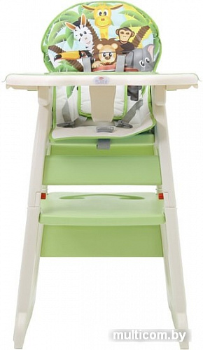 Стульчик для кормления Polini Kids 460 (зеленый)