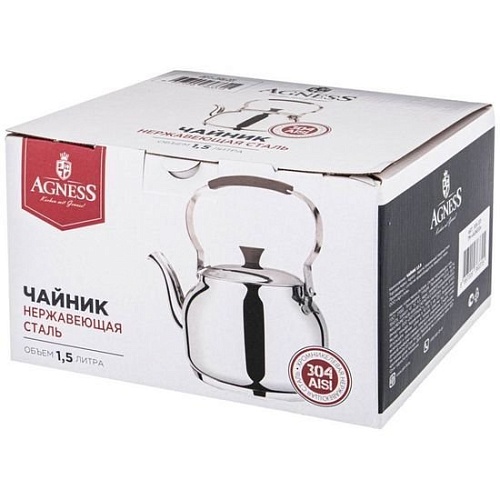 Чайник без свистка Agness Profesional 936-331