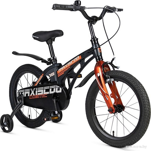 Детский велосипед Maxiscoo Cosmic Стандарт 16 2025 MSC-C1645 (мерцающий графит)