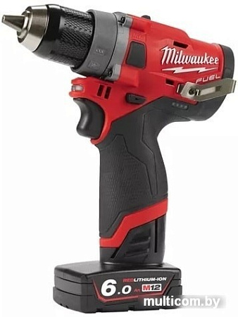 Дрель-шуруповерт Milwaukee M12 FDD-402X 4933459818 (с 2-мя АКБ, кейс)