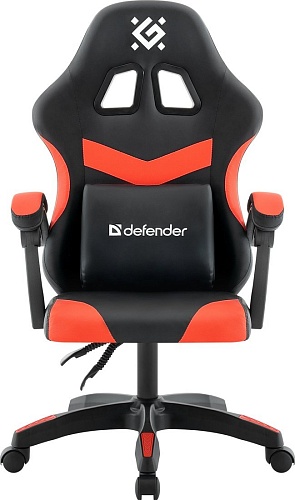 Игровое (геймерское) кресло Defender Runa (черный/красный)
