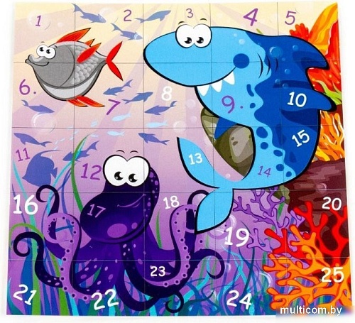 Развивающая игра Полесье Морские обитатели №1 25078