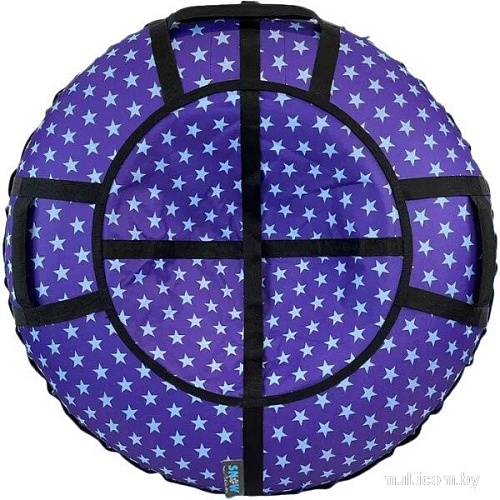 Тюбинг SnowDream Glamour S 120 см (звезды фиолетовые)