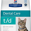 Сухой корм для кошек Hill&#039;s Prescription Diet Dental Care t/d Chicken 1.5 кг