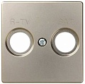 Накладка для TV розетки Simon 82097-34 (шампань матовый)