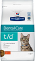 Сухой корм для кошек Hill's Prescription Diet Dental Care t/d Chicken 1.5 кг