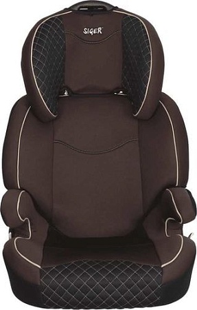 Детское автокресло Siger Вега Fix (коричневый)