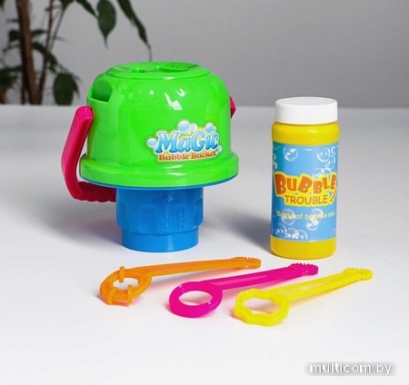 Мыльные пузыри Sima-Land Ведёрко и 3 ключика 5193448