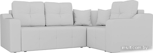 Угловой диван Mebelico Кембридж угловой 108830 (правый, экокожа, белый)