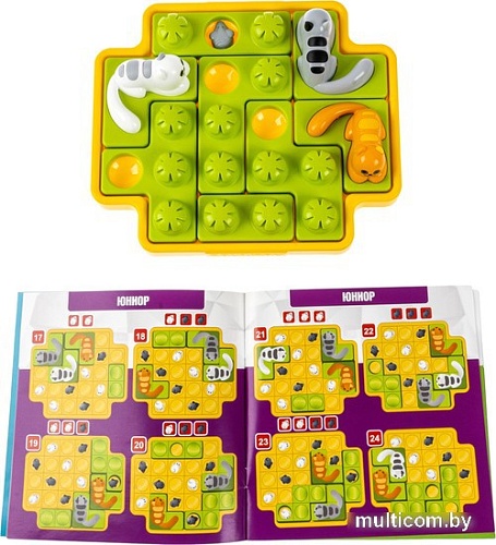 Развивающая игра Bondibon БондиЛогика Кошки-мышки. Охота играть ВВ5076