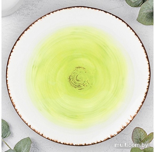 Тарелка десертная Elan Gallery Кантри 760064