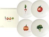 Набор десертных тарелок Degrenne Saisons Vegetables 243052