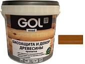 Пропитка GOL Wood Aqua Защитно-декоративная 2.5 кг (тик)