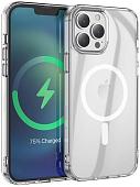 Чехол для телефона Hoco Magnetic для iPhone 14 Pro Max (прозрачный)