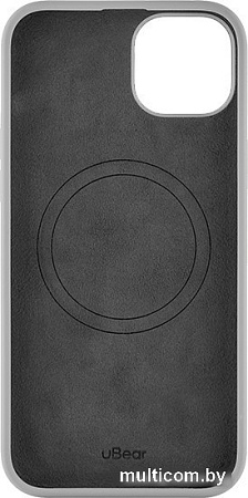 Чехол для телефона uBear Touch Mag для iPhone 15 Plus (серый)