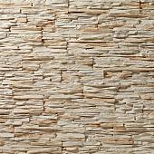 Декоративный камень Подворье Феодал Древесный скол рядовой (светлый беж)